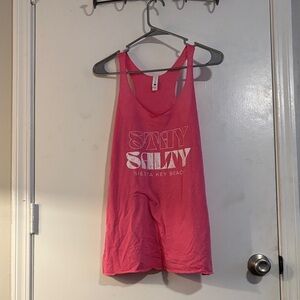 Next Level Apparel Vibrant Pink Tee